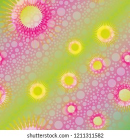 Abstract color seamless pattern for new background.