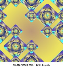 Abstract color seamless pattern for new background.