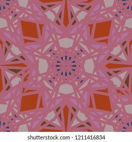 Abstract color seamless pattern for new background.
