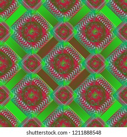 Abstract color seamless pattern for new background.