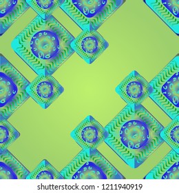 Abstract color seamless pattern for new background.