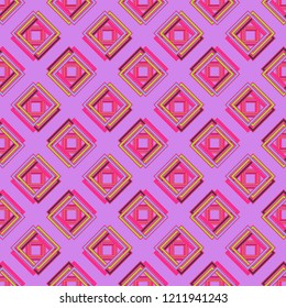 Abstract color seamless pattern for new background.