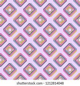 Abstract color seamless pattern for new background.
