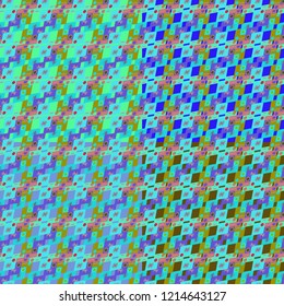 Abstract color seamless pattern for new background.