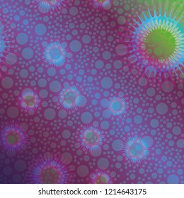 Abstract color seamless pattern for new background.