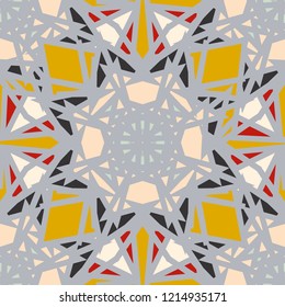 Abstract color seamless pattern for new background.