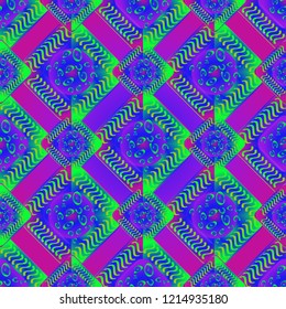 Abstract color seamless pattern for new background.