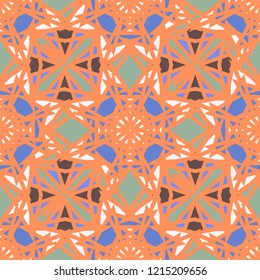 Abstract color seamless pattern for new background.