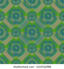 Abstract color seamless pattern for new background.