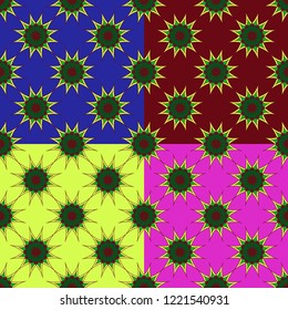Abstract color seamless pattern for new background.