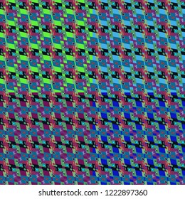 Abstract color seamless pattern for new background.