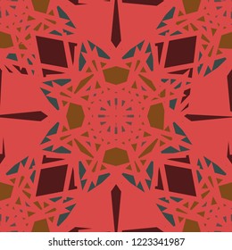 Abstract color seamless pattern for new background.