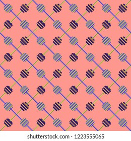 Abstract color seamless pattern for new background.