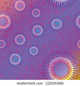 Abstract color seamless pattern for new background.