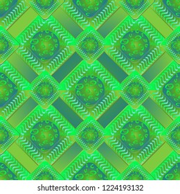 Abstract color seamless pattern for new background.