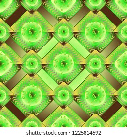 Abstract color seamless pattern for new background.