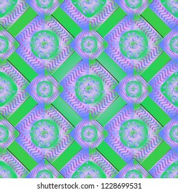 Abstract color seamless pattern for new background.