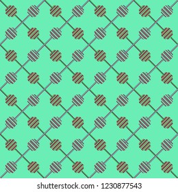 Abstract color seamless pattern for new background.