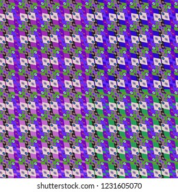 Abstract color seamless pattern for new background.