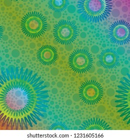 Abstract color seamless pattern for new background.