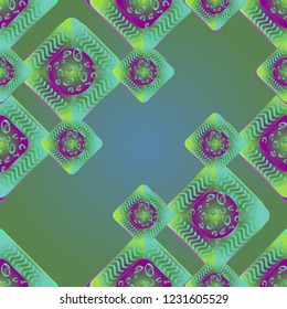 Abstract color seamless pattern for new background.