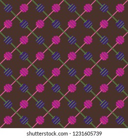 Abstract color seamless pattern for new background.