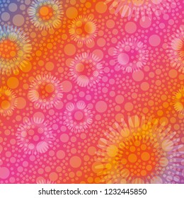 Abstract color seamless pattern for new background.