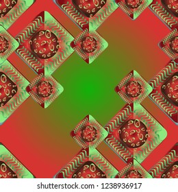 Abstract color seamless pattern for new background.