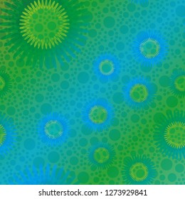 Abstract color seamless pattern for new background.