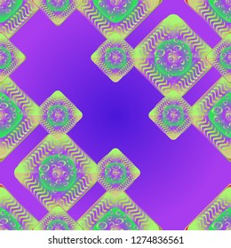 Abstract color seamless pattern for new background.