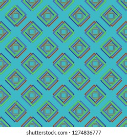 Abstract color seamless pattern for new background.