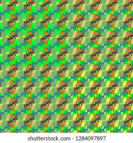 Abstract color seamless pattern for new background.