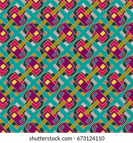 Abstract color seamless pattern for new background.