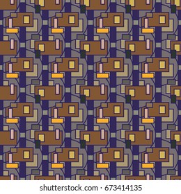 Abstract color seamless pattern for new background.