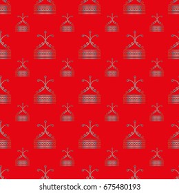 Abstract color seamless pattern for new background.