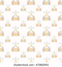 Abstract color seamless pattern for new background.