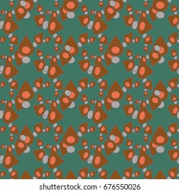 Abstract color seamless pattern for new background.