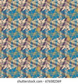 Abstract color seamless pattern for new background.