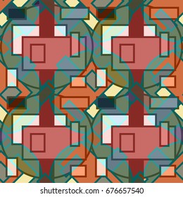 Abstract color seamless pattern for new background.