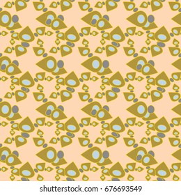 Abstract color seamless pattern for new background.