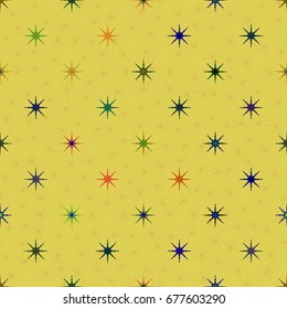 Abstract color seamless pattern for new background.