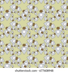 Abstract color seamless pattern for new background.
