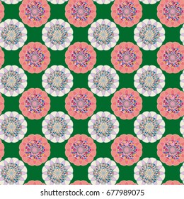 Abstract color seamless pattern for new background.
