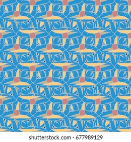 Abstract color seamless pattern for new background.