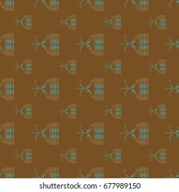 Abstract color seamless pattern for new background.