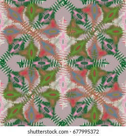 Abstract color seamless pattern for new background.