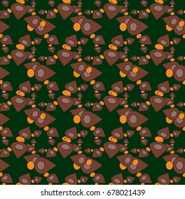 Abstract color seamless pattern for new background.