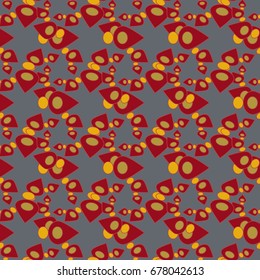 Abstract color seamless pattern for new background.