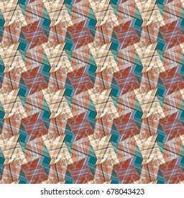 Abstract color seamless pattern for new background.