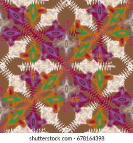 Abstract color seamless pattern for new background.